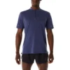 Metarun 1/2 Zip T-Shirt „Indigo Blue“