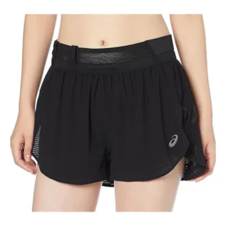 Metarun Split Shorts „Black“