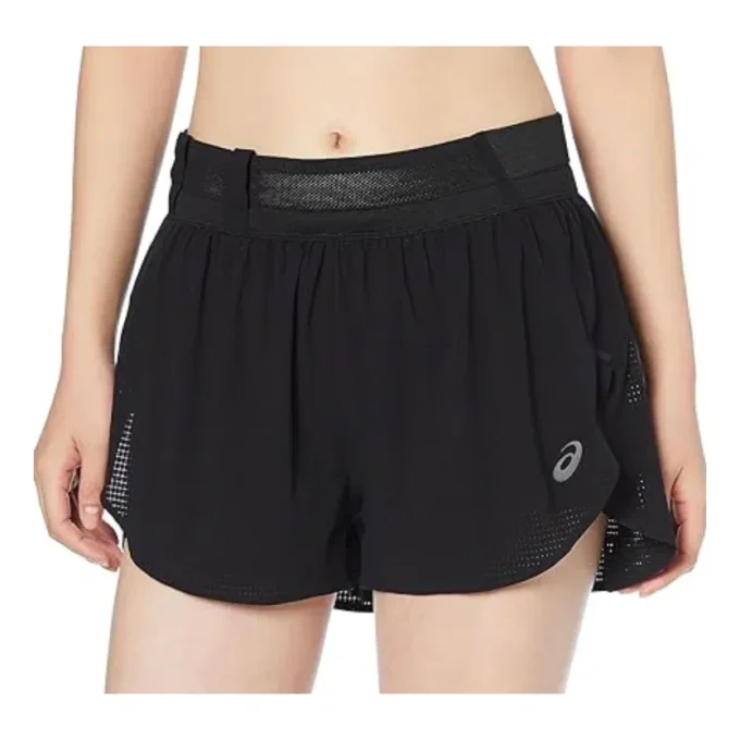 Metarun Split Shorts „Black“