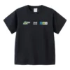 Multi-Logo-T-Shirt „Schwarz“