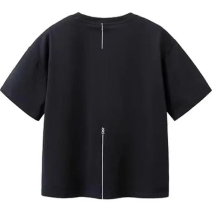Multi-Logo-T-Shirt „Schwarz“