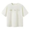 Multi-Logo-T-Shirt „White Beige“