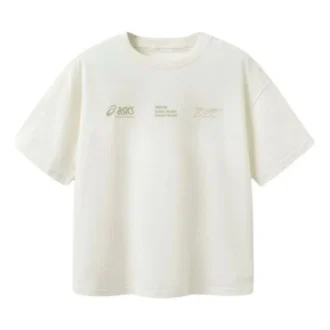 Multi-Logo-T-Shirt „White Beige“