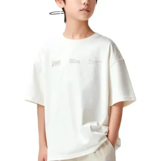 Multi-Logo-T-Shirt „White Beige“