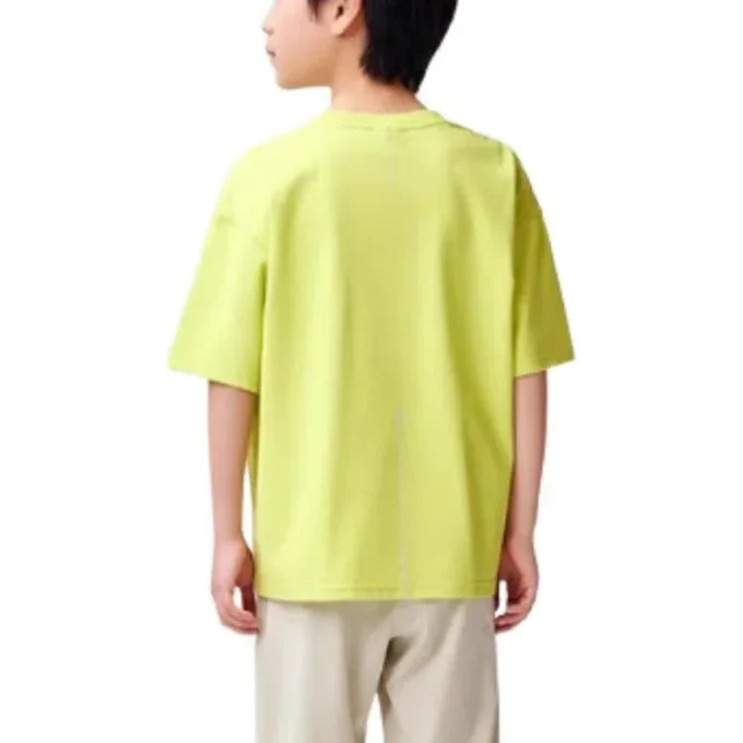 Multi-Logo-T-Shirt „Yellow White“