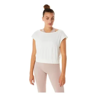 Nagino Flex Kurzarm-Oberteil „Cream“