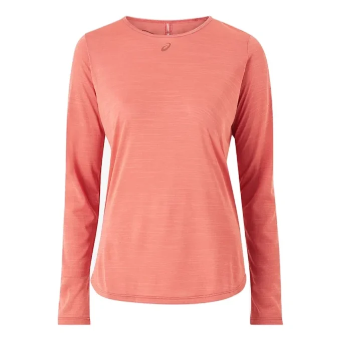 Nagino Run Langarm-Oberteil „Light Garnet“