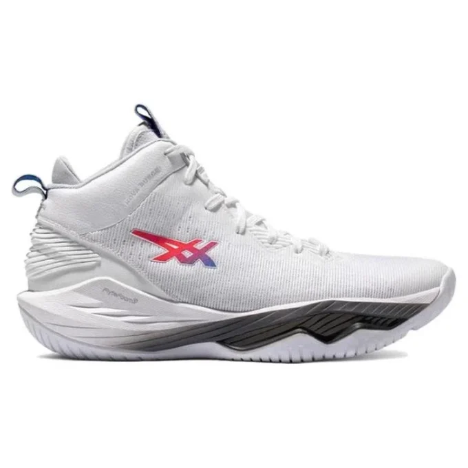 Nova Surge 2 Basketballschuhe „Weiß Gunmetal“