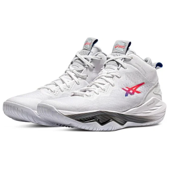 Nova Surge 2 Basketballschuhe „Weiß Gunmetal“