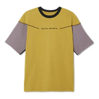 Novalis Bixance Kurzarm-Oberteil „Medallion Yellow Obsidian Black“