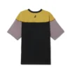 Novalis Bixance Kurzarm-Oberteil „Medallion Yellow Obsidian Black“