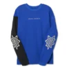 Novalis Bixance Langarm-Oberteil „Blue Obsidian Black“
