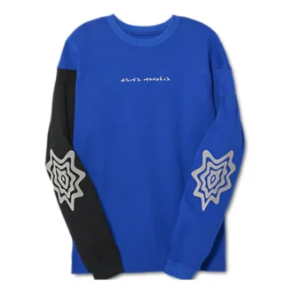 Novalis Bixance Langarm-Oberteil „Blue Obsidian Black“