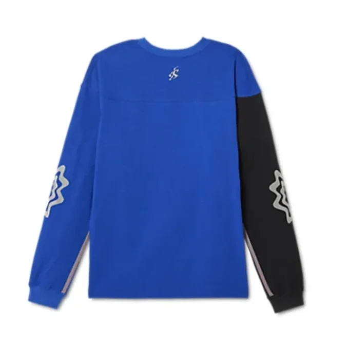 Novalis Bixance Langarm-Oberteil „Blue Obsidian Black“