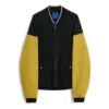 Novalis Liatrisory Bomberjacke „Black Medallion Yellow“