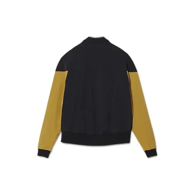 Novalis Liatrisory Bomberjacke „Black Medallion Yellow“