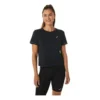 Race Crop Top „Performance Black Charcoal Grey“