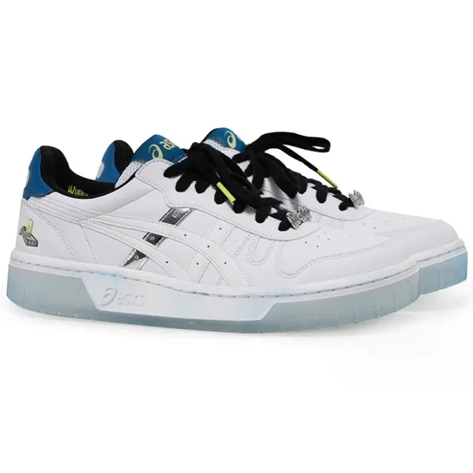 Rick and Morty x Asics Court-MZ Sneakers Weiß/Blau