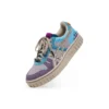 Rick and Morty x Asics Court-MZ Unisex-Sneaker Blau/Lila