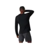Silbernes Langarm-Oberteil „Performance Black“