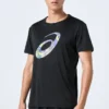 Spiral Logo SS T-Shirt „Schwarz“