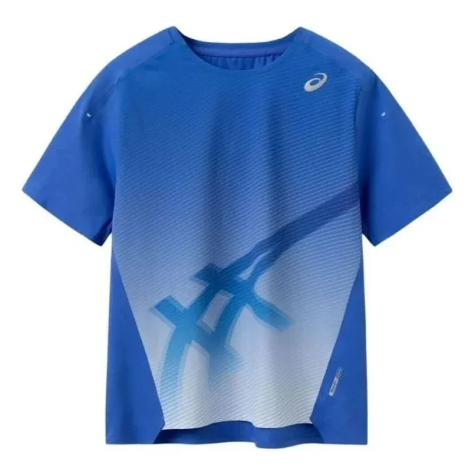 Sport-T-Shirt „Blue White“