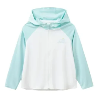 Sportbekleidung Tennisjacke „White Aqua“