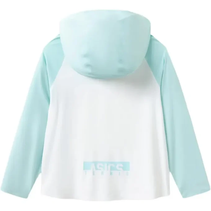 Sportbekleidung Tennisjacke „White Aqua“