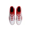 Star Shine III Baseball Point Spike Schuhe „Weiß Rot“