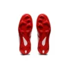 Star Shine III Baseball Point Spike Schuhe „Weiß Rot“