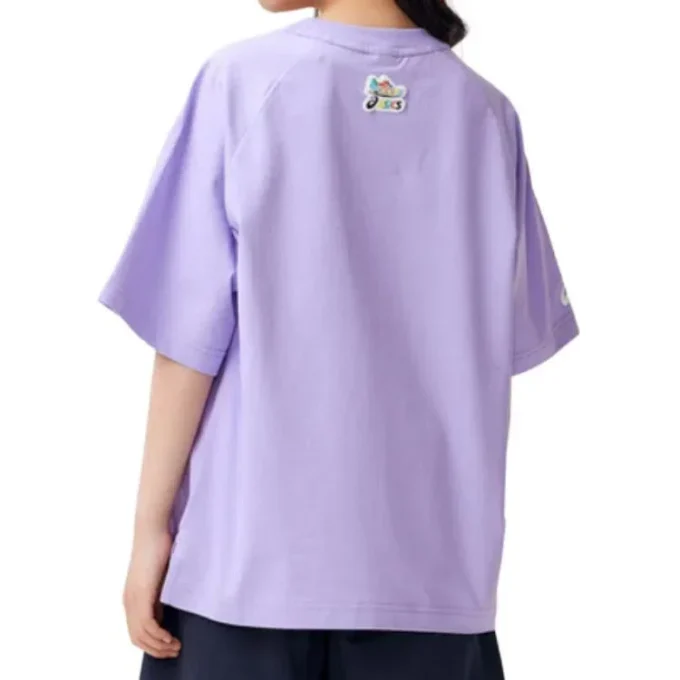 T-Shirt mit Logo-Print „Purple“