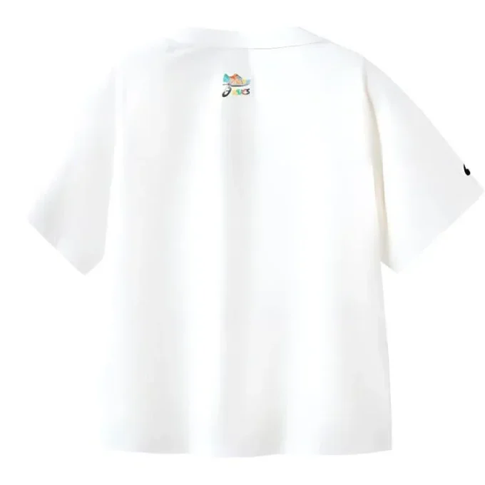 T-Shirt mit Logo-Print „White Blue“