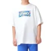T-Shirt mit Logo-Print „White Blue“