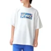 T-Shirt mit Logo-Print „White Blue“