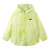 Tie-Dye-Jacke „Yellow White“