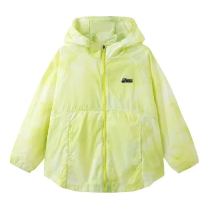 Tie-Dye-Jacke „Yellow White“