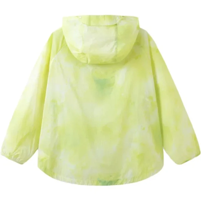 Tie-Dye-Jacke „Yellow White“