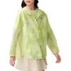 Tie-Dye-Jacke „Yellow White“