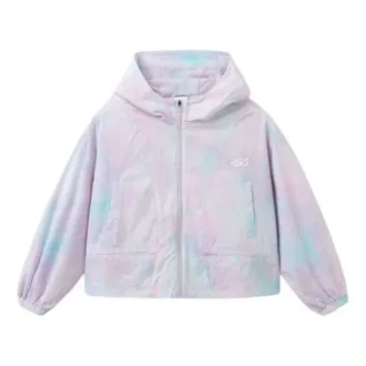 Tie-Dye-Kapuzenjacke „Multi-color“