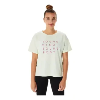 Training Core Relaxed Graphic T-Shirt „Whisper Green“