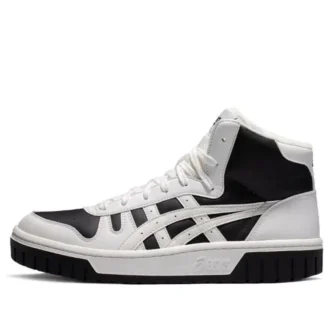 Unisex Court Mz-Hi Sneakers mit hohem Absatz Weiß/Schwarz