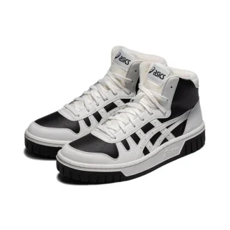Unisex Court Mz-Hi Sneakers mit hohem Absatz Weiß/Schwarz