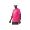 Volleyball-T-Shirt mit Grafik „Hot Pink“