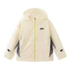 Warme Kapuzenjacke „Cream White“