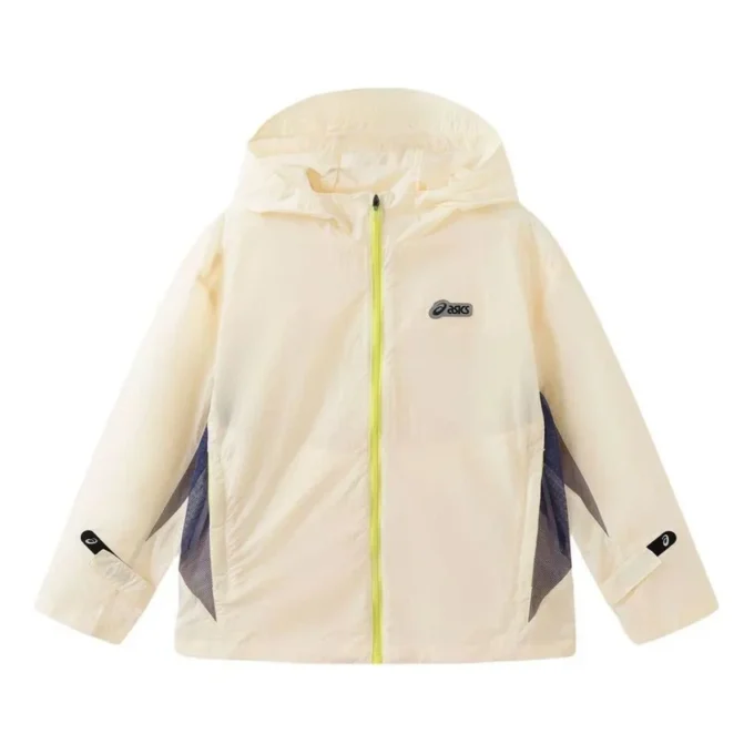 Warme Kapuzenjacke „Cream White“
