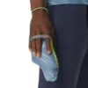 Wasserabweisende Jacke mit grafischem Webmuster „Blue Green“