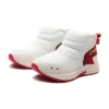Winter-Warmstiefel „Weiß Rot“