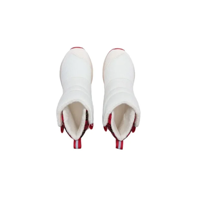Winter-Warmstiefel „Weiß Rot“